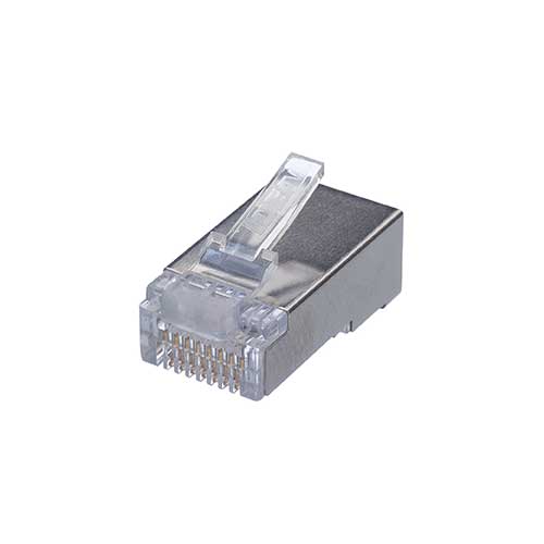 CAT5e SHIELDED FEED-THRU PLUGS 25PK 85-361