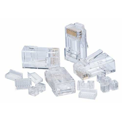 CAT6 RJ-45 8P8C Modular Plugs -25 pk 85-366