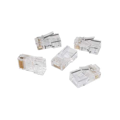 CAT5e Feed-Thru Modular Plugs -100 pk  85-372